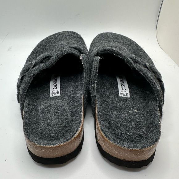CUSHIONAIRE Womens Clog 6.5 GRAY - Picture 4 of 7